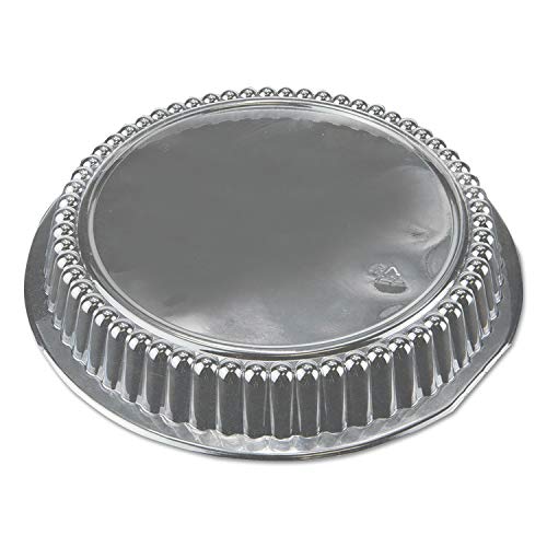 Durable Packaging Dome Lids For 7'' Round Containers, 7'' Diameter, Clear, Plastic, 500/Carton