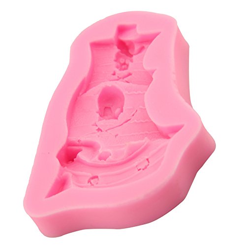 Gulinaza Ship Series Silicone Molds For Diy Cake Fondant Biscuit Cookies Sugar Pudding Chocolate Hard Candies Dessert Decor Sail