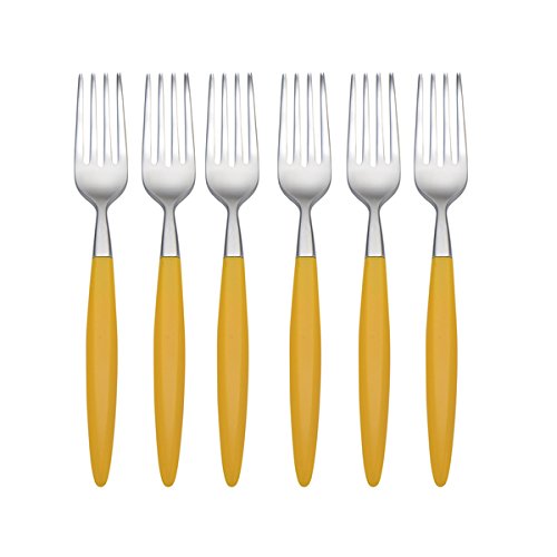 Oneida Terrace Sunflower Set Of 6 Salad Forks - Upscale Outdoor Entertaining