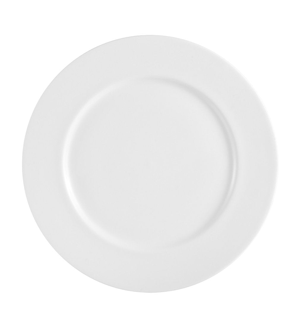 Cac China Maj-6 6-Inch Majesty Bone China Plate, Box Of 36