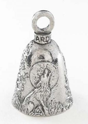 Howling Wolfe Guardian Biker Bell with Hanger