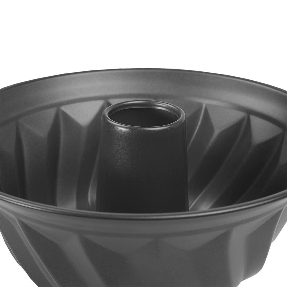 Home Basics Non-Stick Fluted Cake Pan, Classic