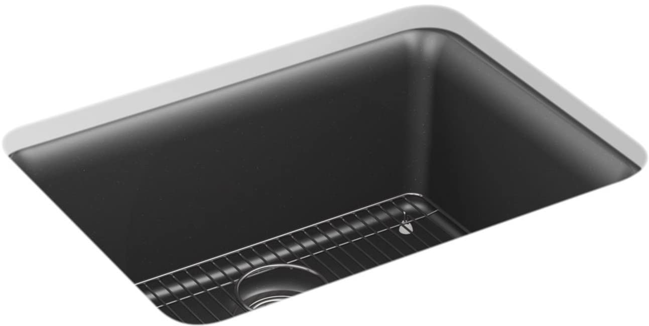 KOHLER 28001-CM7 Cairn Sink, 24 in, Matte Graphite