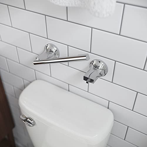 Pfister Pfirst Modern Toilet Paper Holder, Bathroom Tissue Holder, Wall-Mounted, Screw-In, Polished Chrome Finish, Bphpfm0C