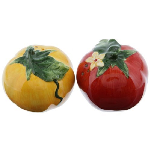 Appletree Designs Cosmos Multicolor Ceramic Salt And Pepper Shakers Set