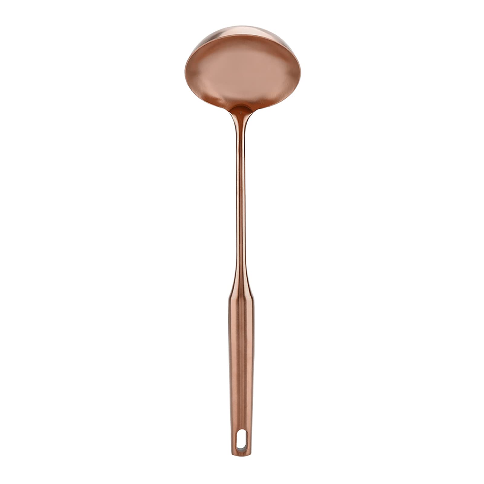 BONKZEBU Stainless steel ladle spoon,15 inch soup,anti scalding (Ladle)