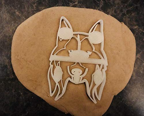 Shetland Sheepdog Sheltie Cookie Cutter And Dog Treat Cutter - Dog Face - Fba