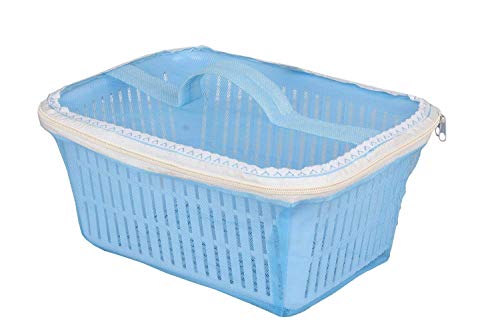 Vellura Fruits Basket With Net Cover Vegetables Basket For Kitchen, SpaceSaving Vegetable Storage Rack Organized And Fresh With