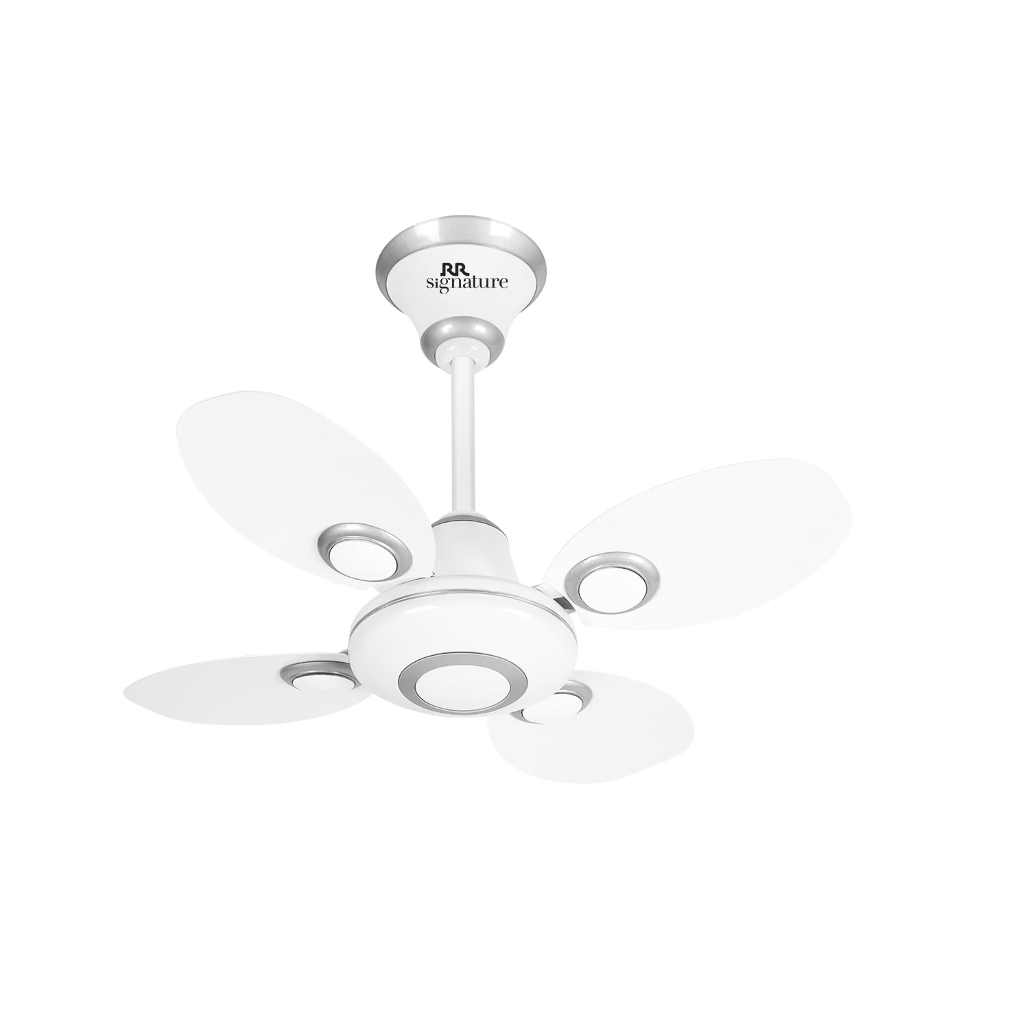 Rr Signature Petalaire 600Mm High Speed, High Air Delivery With 4 Blades, Designer Small Ceiling Fan For Kitchen, Home And Offic