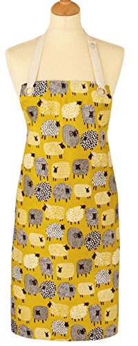 Ulster Weavers Dotty Sheep Oil Cloth Apron, Multi-Colour