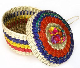 Tortillero Tortilla Warmer (Tortilla Basket) 9.5 In. Diameter