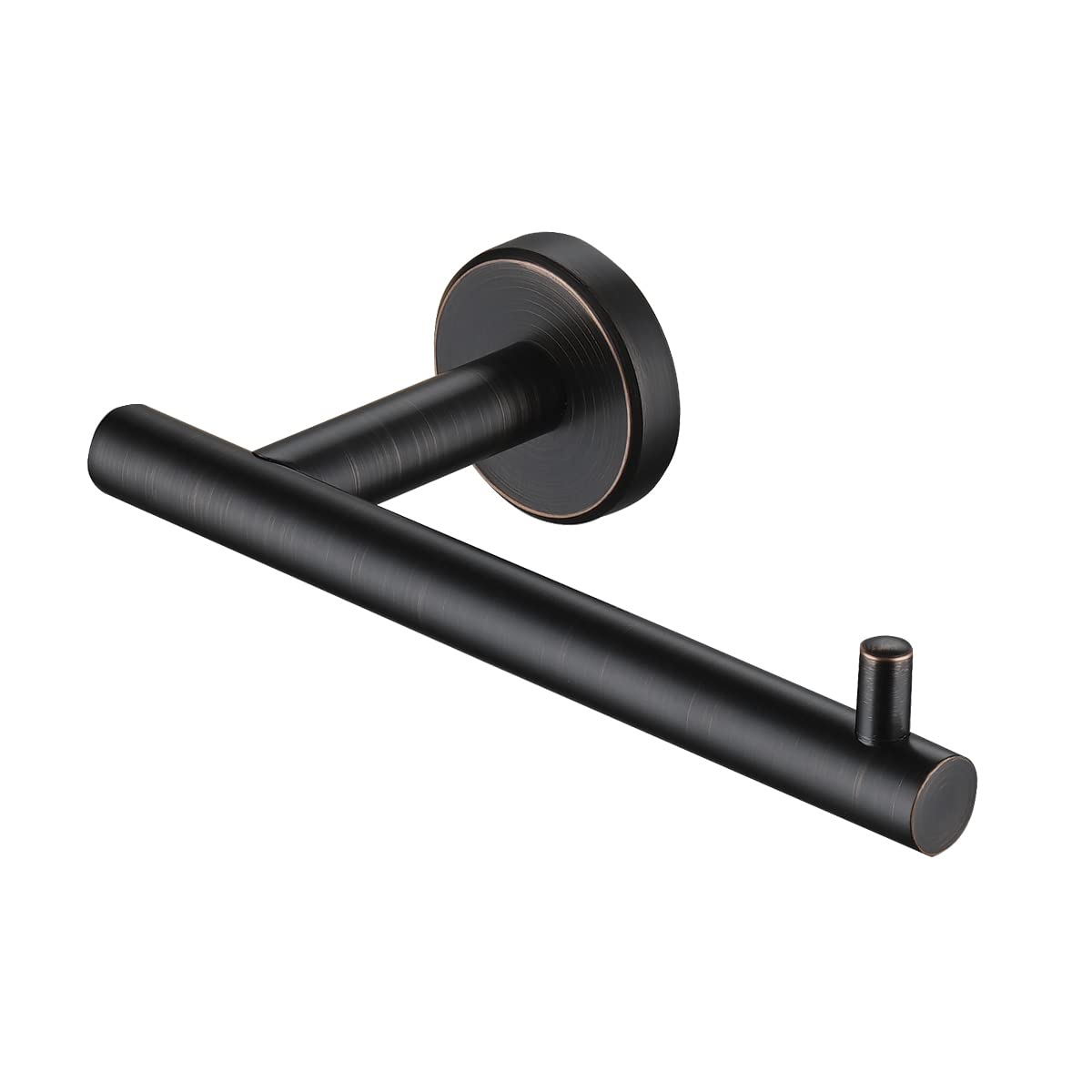 Jqk Toilet Paper Holder Oil Rubbed Bronze, 5 Inch 304 Stainless Steel Thick 0.8Mm Tissue Paper Dispenser For Bathroom, Hold Mega