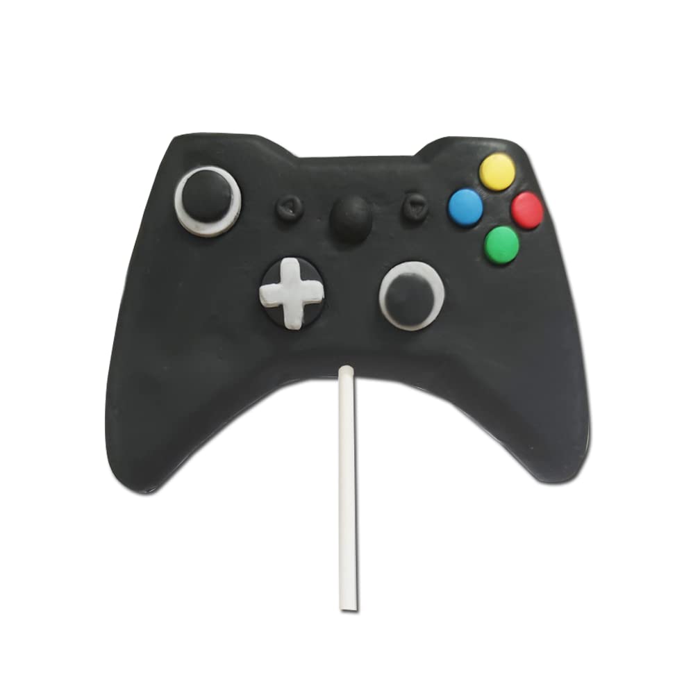 Video Game Cake Toppers With Controller And Birthday Cake Decoration