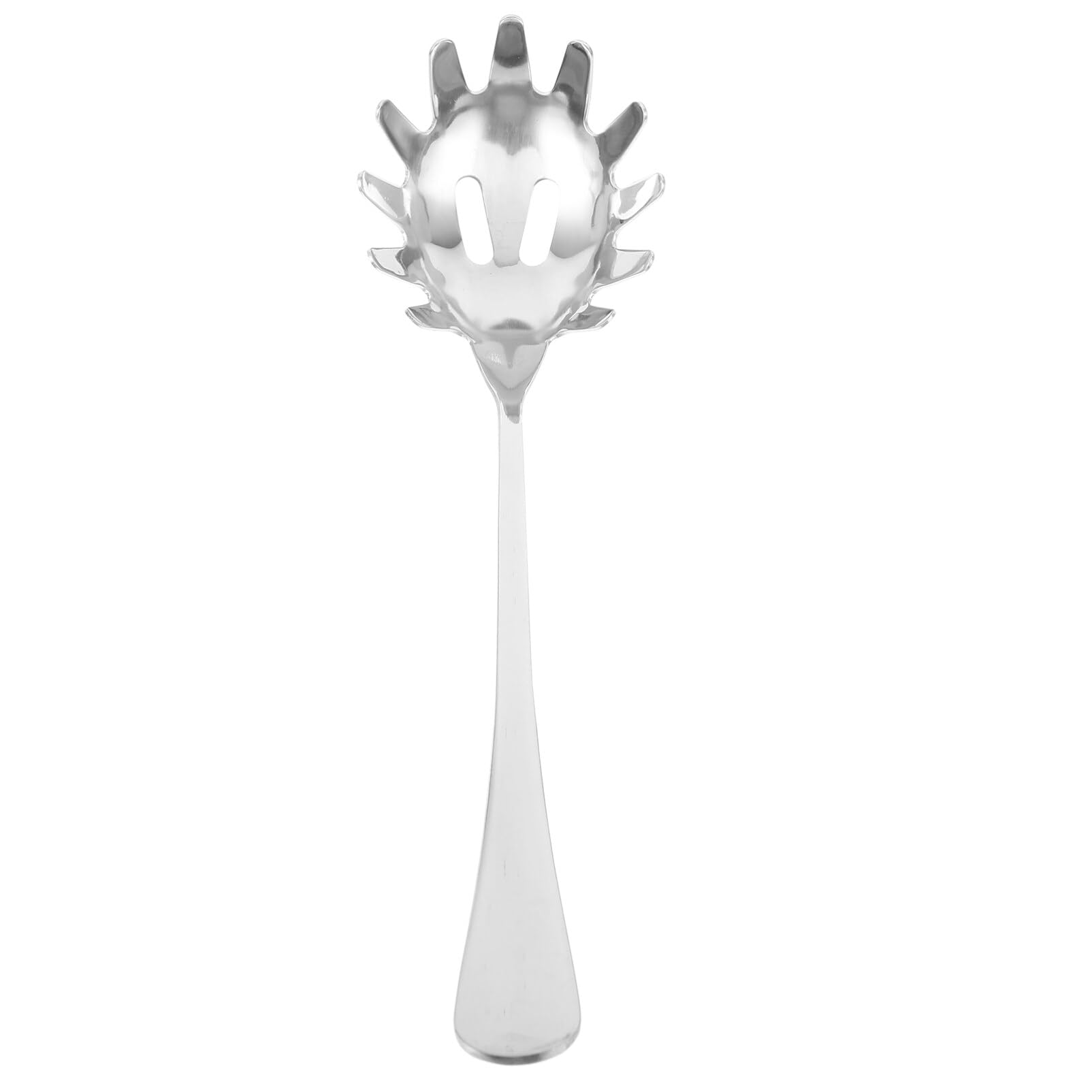 9.4 Inch Stainless Steel Pasta Spoon,Spaghetti Spoon Noodle Fork Pasta Dumpling Egg Scoop for Home Restaurant Bar Kitchen Cookin
