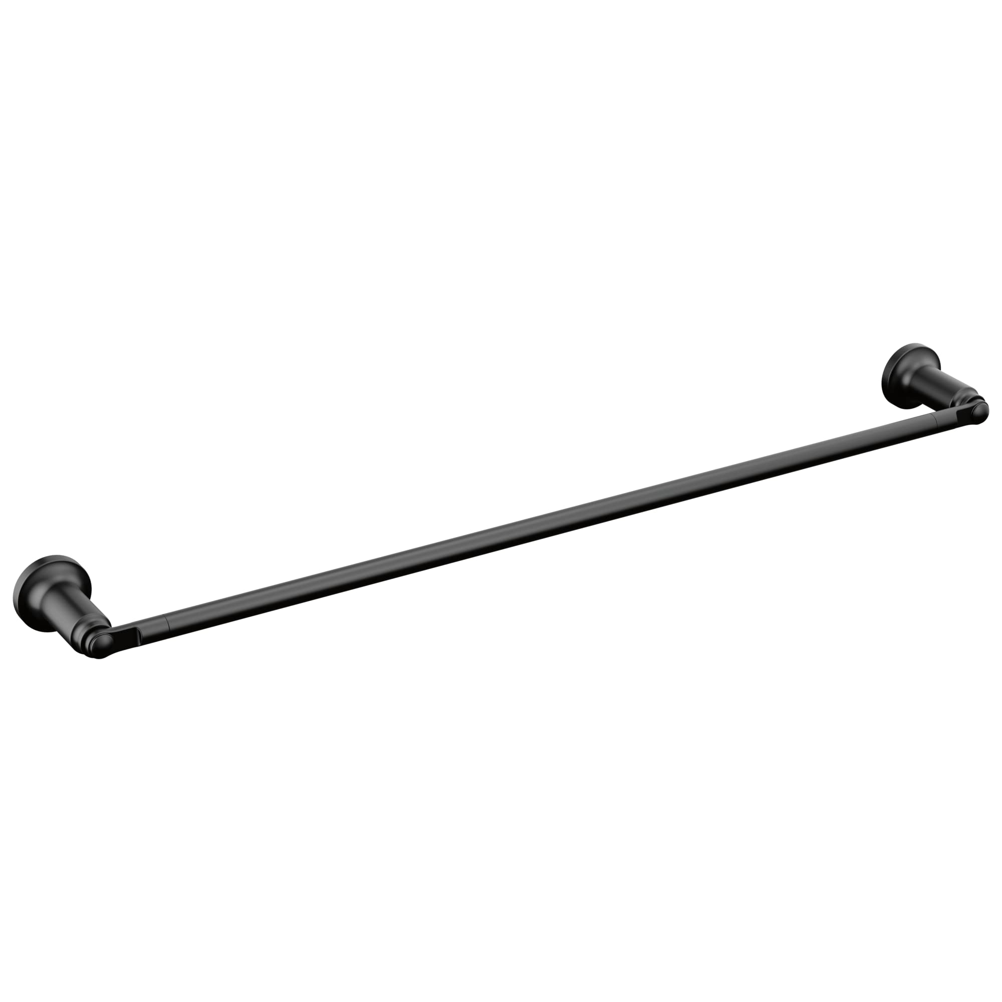 DELTA 73524-BL Saylor Bath Hardware Towel bar, 24 inch, Matte Black