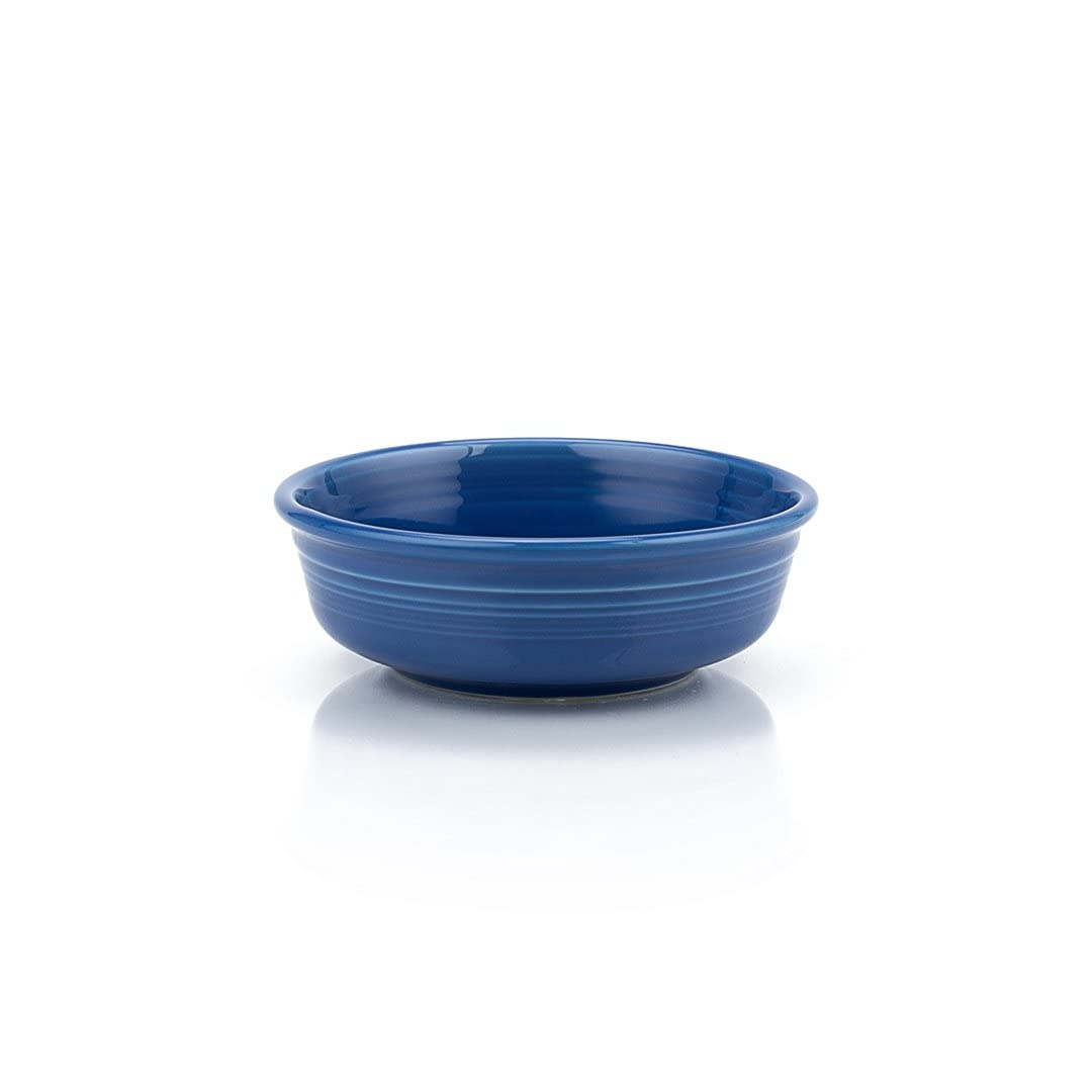 Fiesta Classic Rim Small Bowl, 15oz - Durable Ceramic, Lead-Free, Dishwasher/Microwave/Oven Safe - Made in USA Dinnerware - Lapi