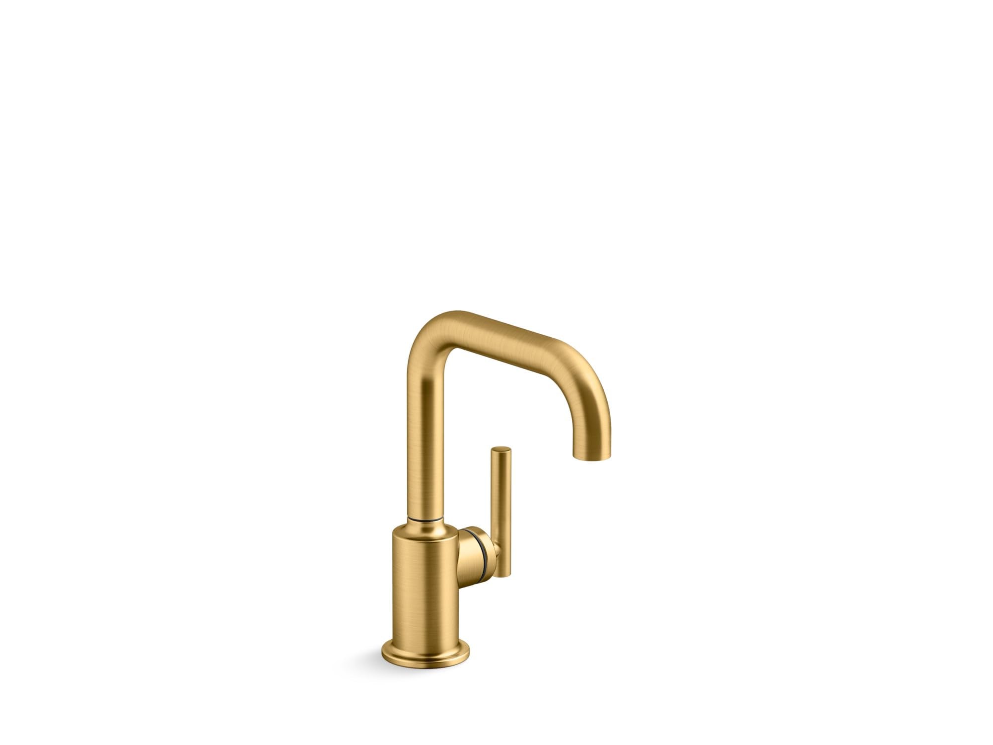 Kohler K-24077-2MB Purist Beverage Faucet, Vibrant Brushed Moderne Brass