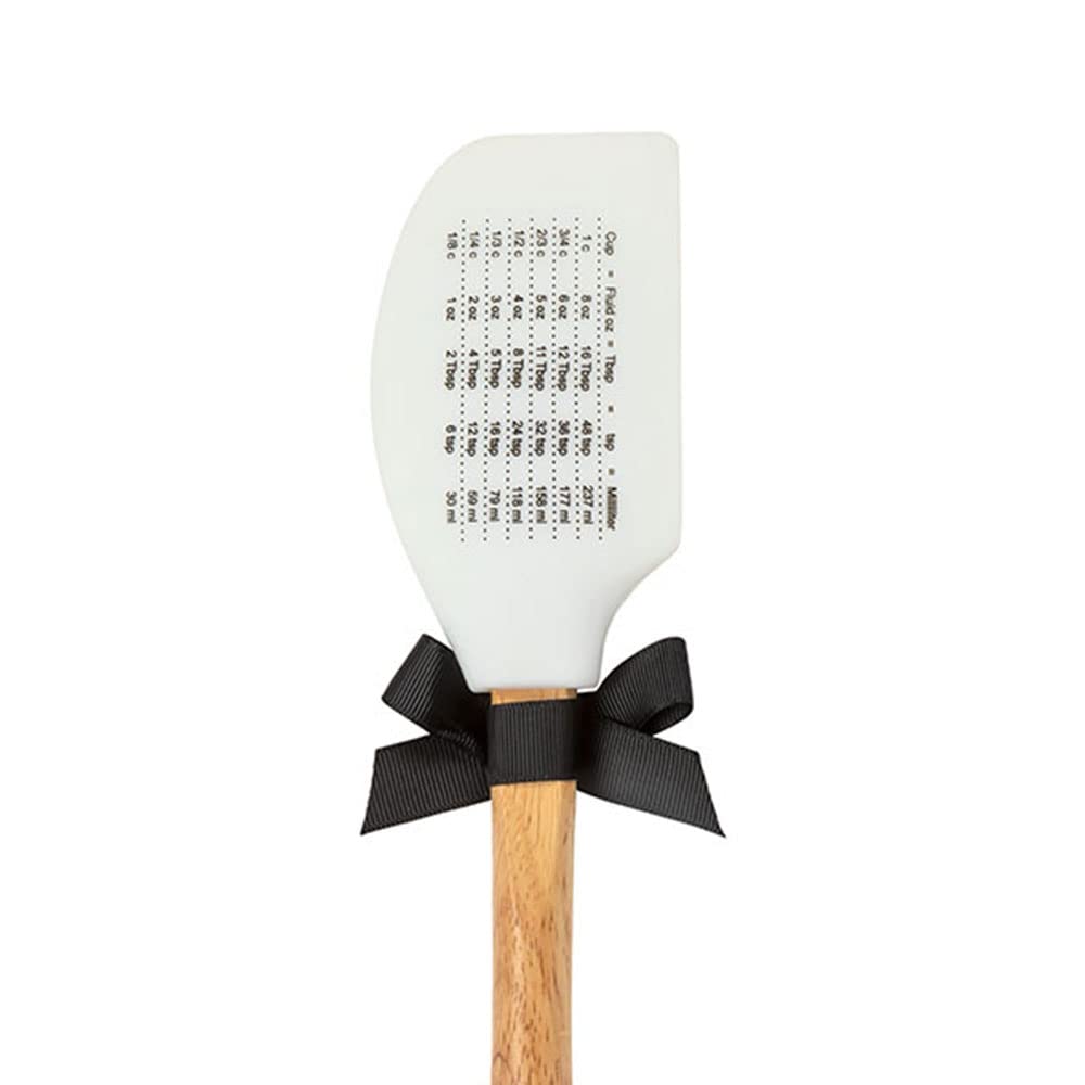 Shannon Road Gifts Classic Kitchen Silicone Spatula, 12.5-Inches, Happiness Is Homemade