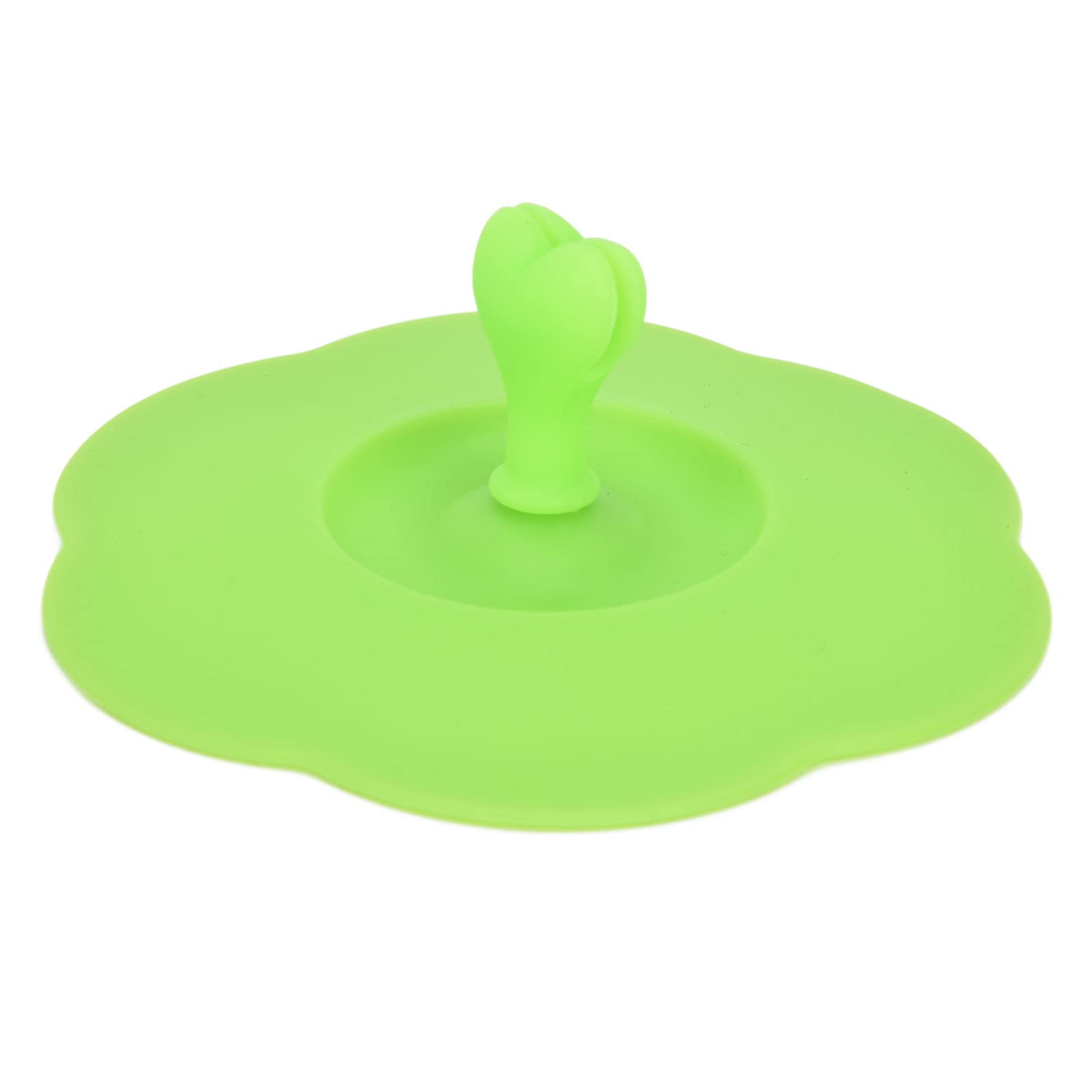 Cup Lid, Silicone Mug Cover Dishwasher Safe Food Grade Non Slip Beautiful for Kitchen for Home(Green)