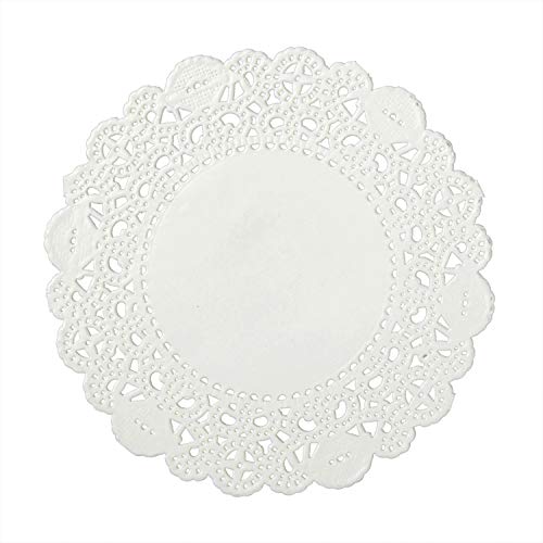 Royal 4 Inch Disposable Paper Lace Doilies, Package Of 1000