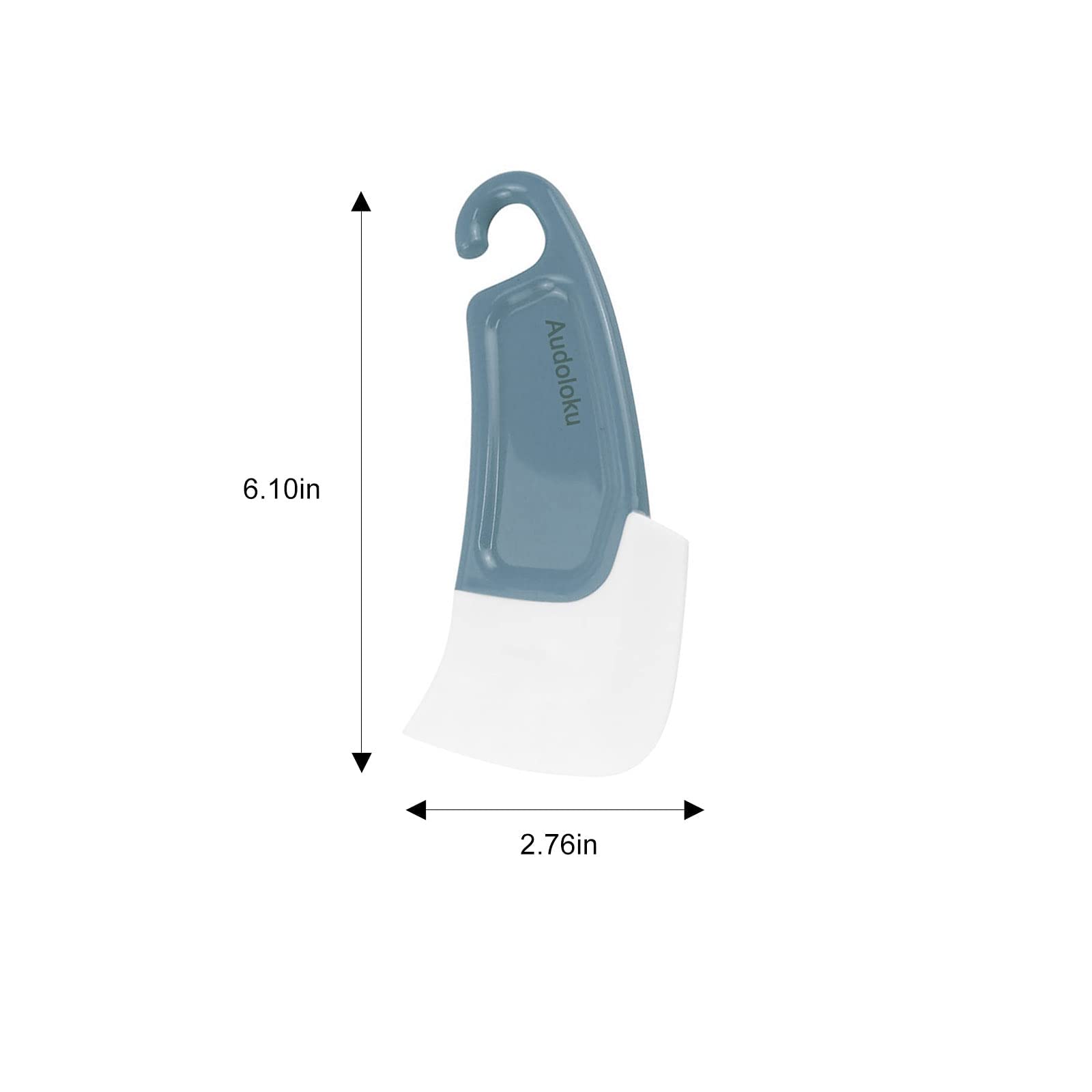 Silicone Pan Scraper Dish Cleaning Spatula Bowl Scraper Dish Scraper Non Stick Kitchen Scraper Pan Rubber Cleaning Spatula Pot C