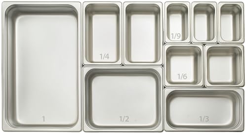 Winco 2/3 Size Pan  6-Inch