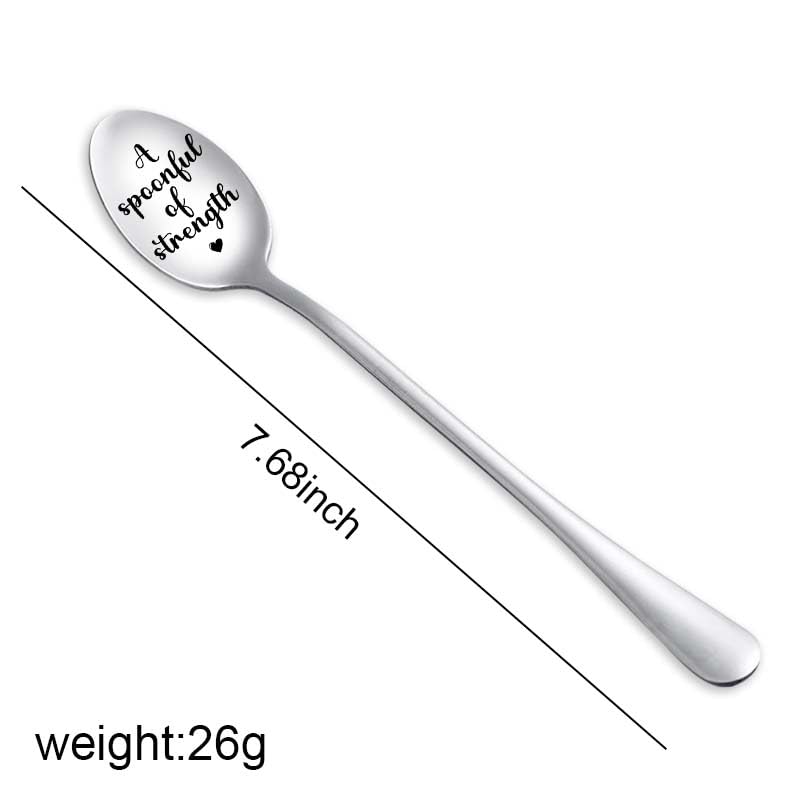 Inspirational Spoon Gifts For Women Best Friend Bff Cancer Recovery Gifts For Men Teen Girls Sister Get Well Gift For Daughter B