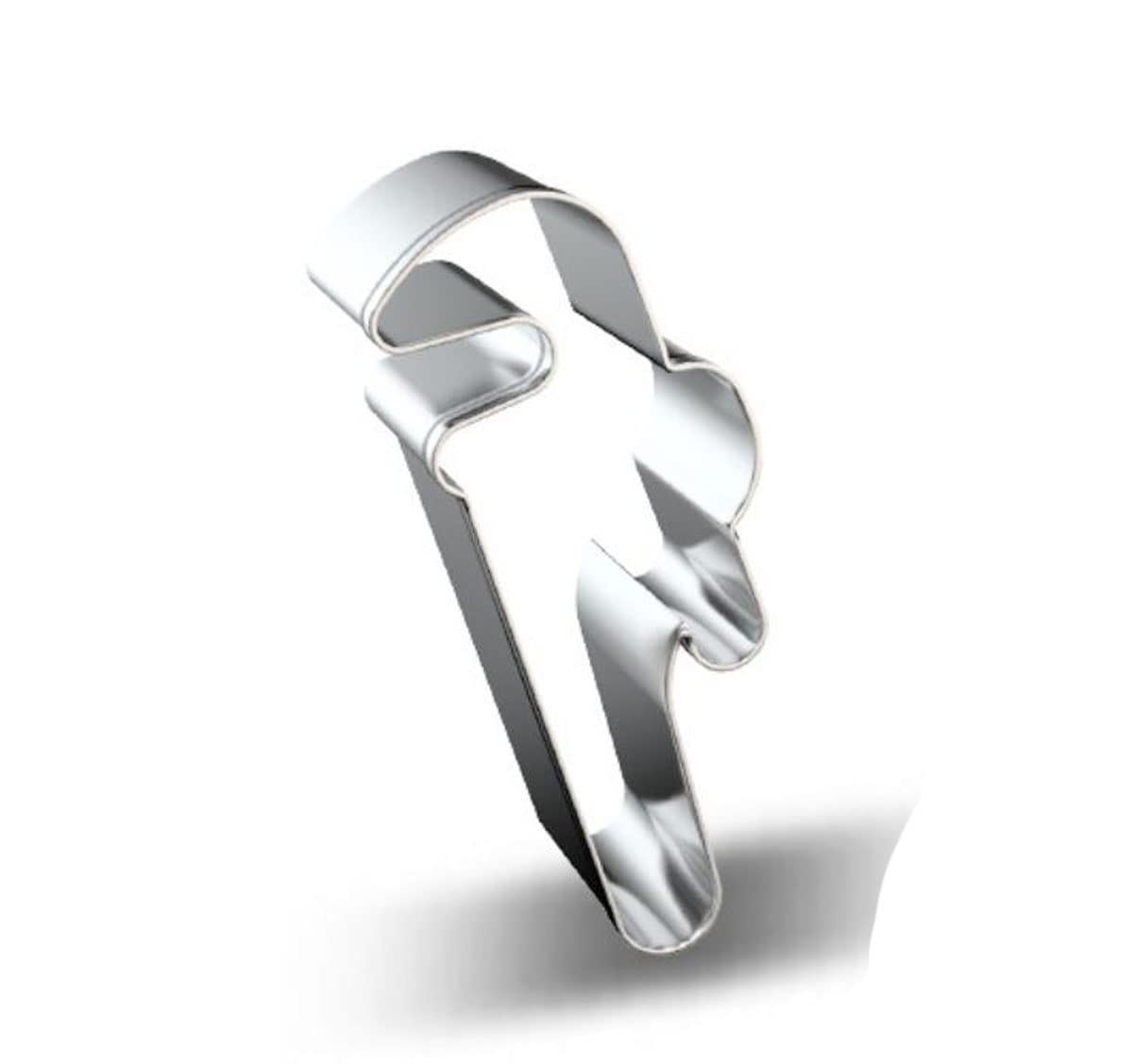 Wjsyshop Water Pipe Wrench Pliers Shape Cookie Cutter