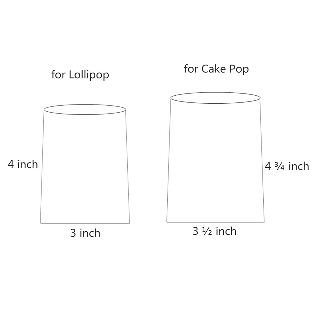 400 Clear Treat Cello Bags And Ties 3X4 For Lollipop Cake Pop Candy Buffet Chocolate Cookie Wedding Supply (3'' X 4'')