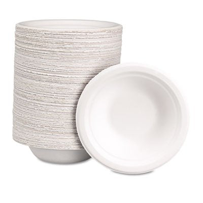 Chinet Classic Paper Bowl, 12 Oz, White, 125/Pack