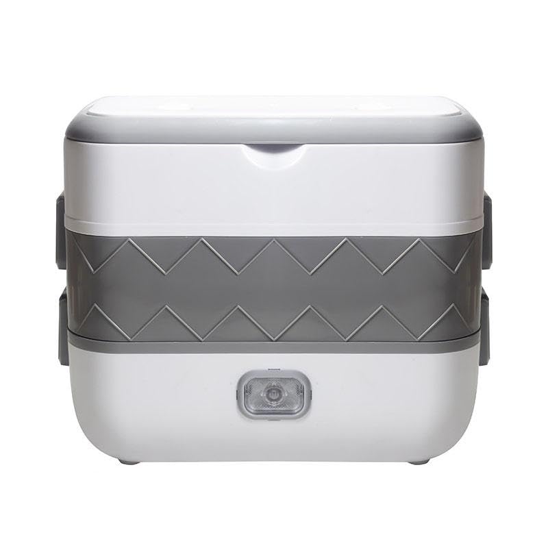 Ecomistiq Electric Lunch Box Eu Adapter Electric Double Layer For Travel Office School|Lunch Boxes|Kitchen Storage & Containers|