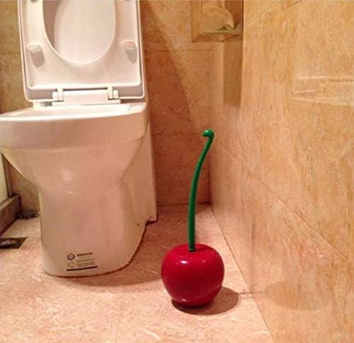 Dirk Toilet Brush New Creative Lovely Cherry Shape Lavatory Toilet Brush