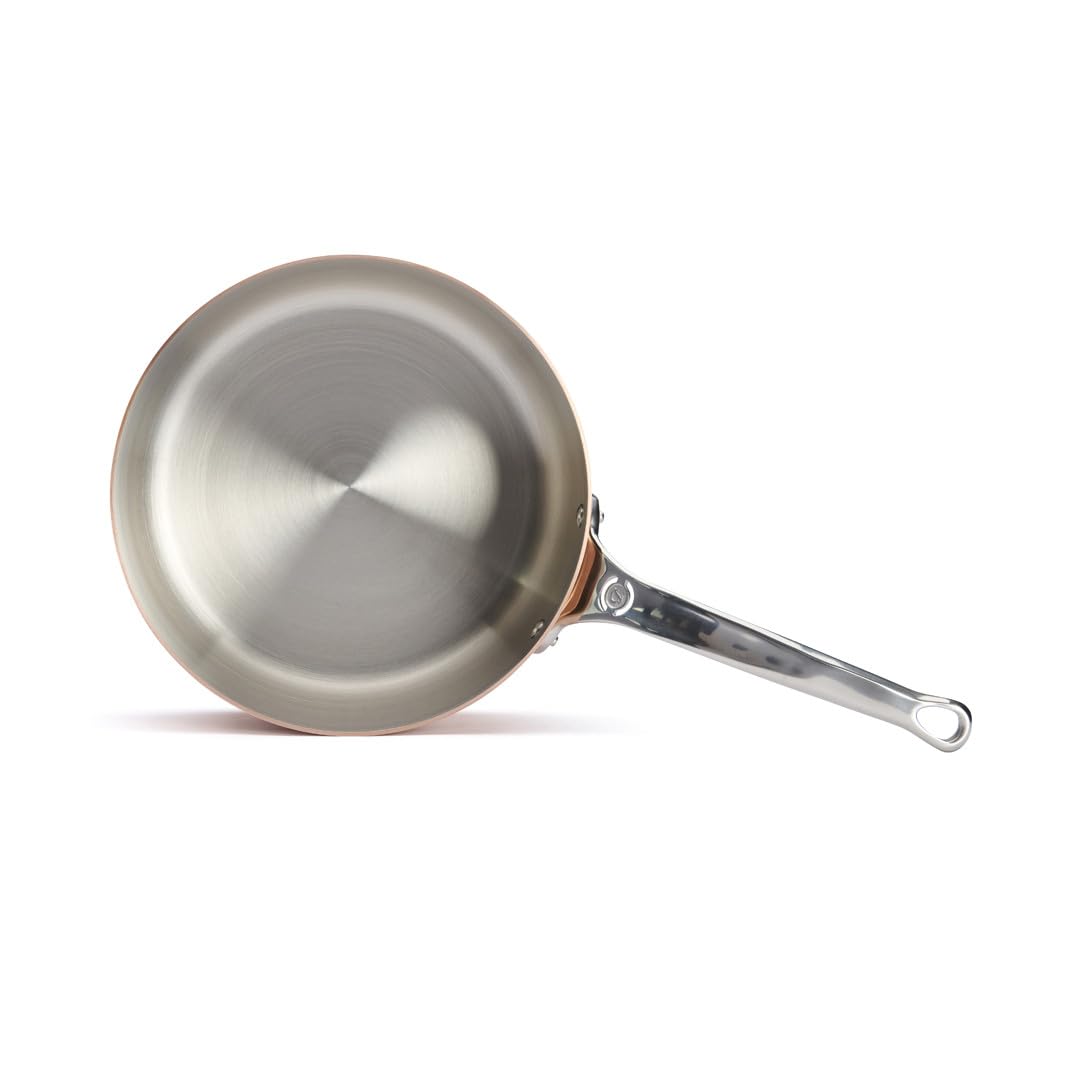 Prima Matera Round Copper Stainless Steel Saucepan 9.5-Inch