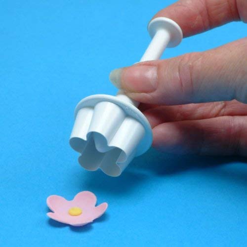 Pme Blossom/Forget Me Not Plunger Cutter, Large Size, 0.5-Inch