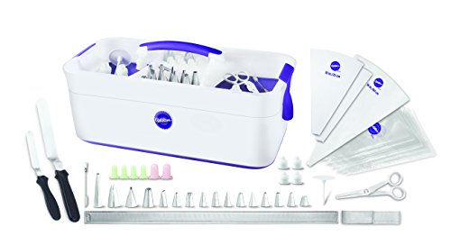 Wilton Decorator Preferred Cake Decorating Tool Caddy - White/Purple, Model 409-3077, Essential for Cake Decorating