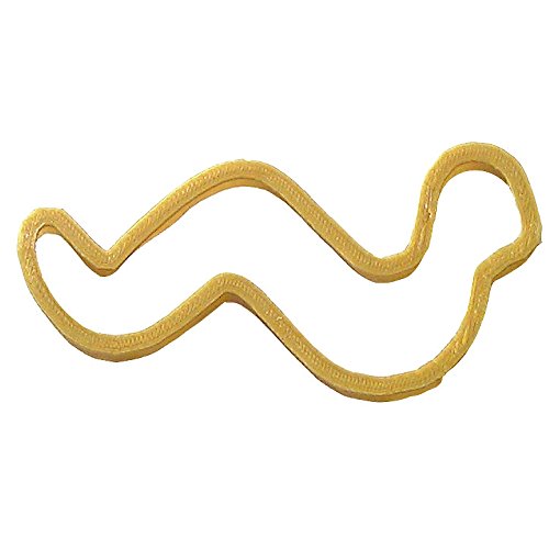 Cookiecuttercom Brand Snake Or Worm Cookie Cutter 4 Inch - 3D Printed Plastic - Usa Made