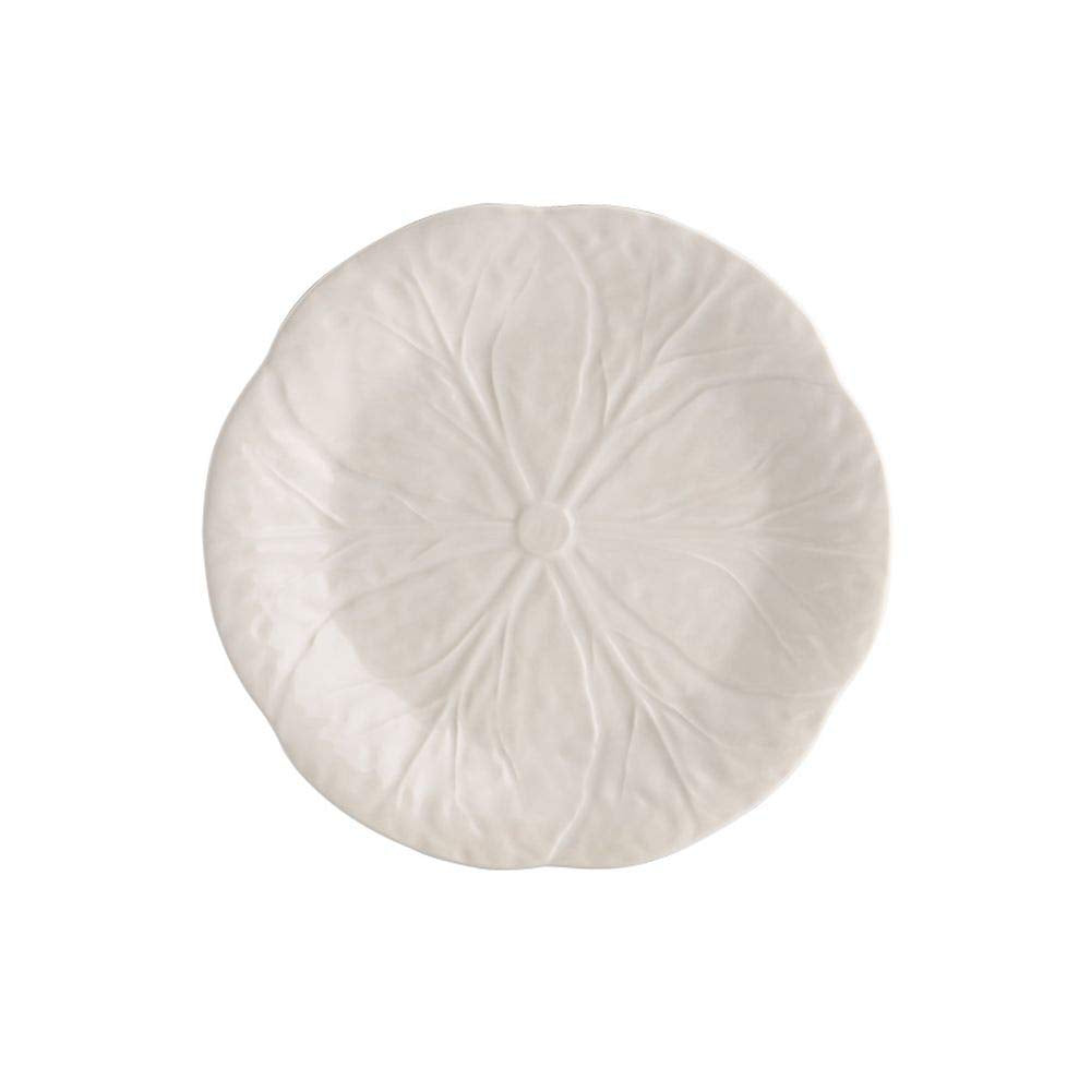 Bordallo Pinheiro Beige Cabbage Dessert Plate, Set Of 4