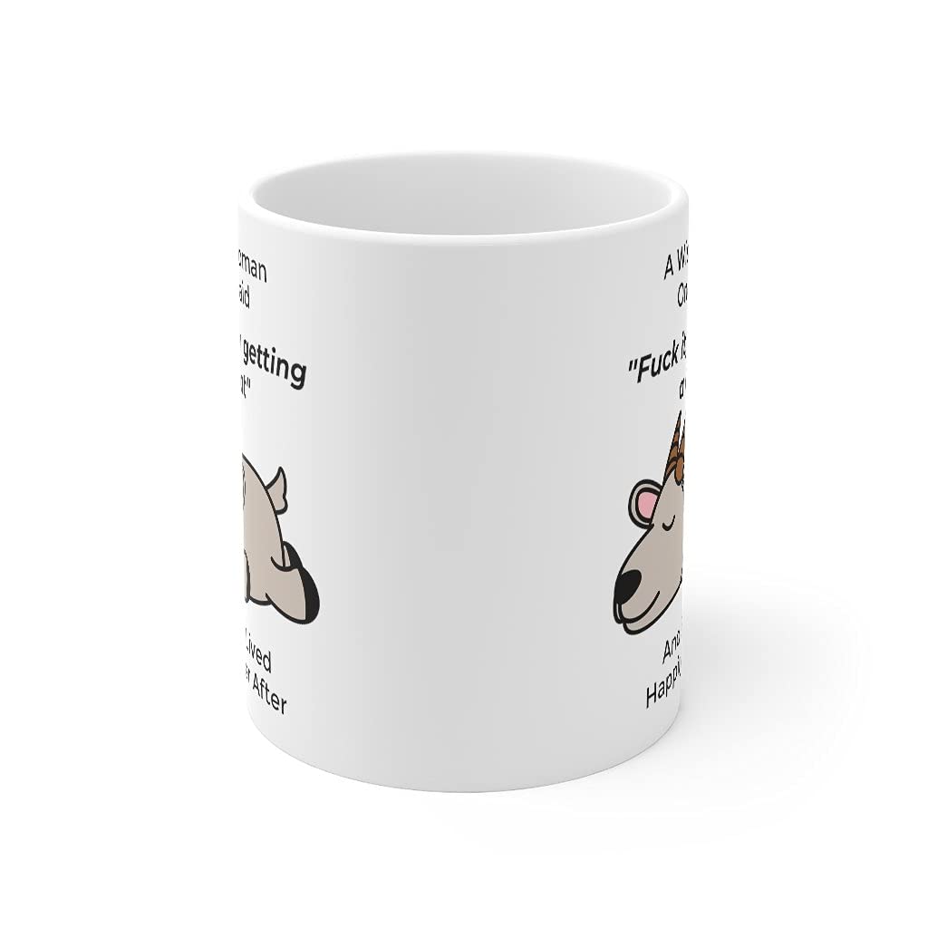 Funny Goat Gifts For Women Goats Lovers Mom Mug Birthday Gift Mother 'S Day 2024 Christmas Fun Wise Woman Once Said Coffee Cup W