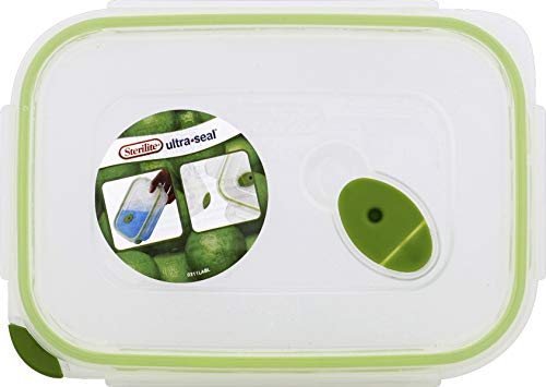 Sterilite Fba_3111606 3.1C Rectleaf Container, 3.1 Cup, New Leaf