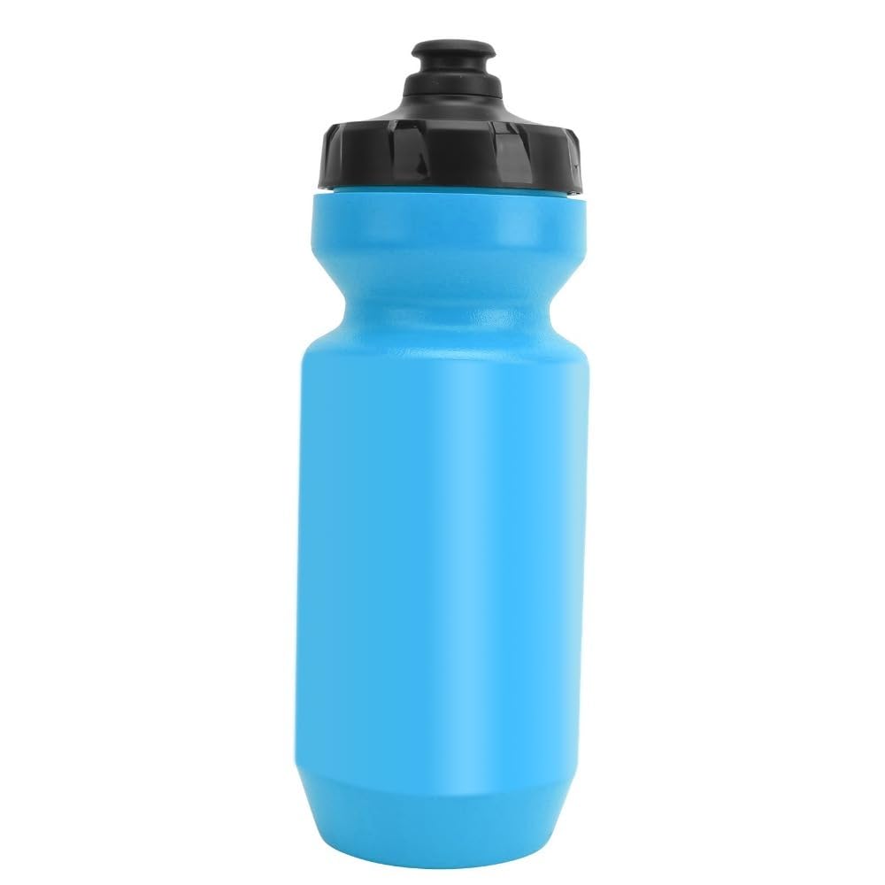 MOPFOL 610ml Bike Water Bottle with Nozzle  LeakProof Squeeze Design Cycling Bottle for Road & Mountain Bikes(Blue)