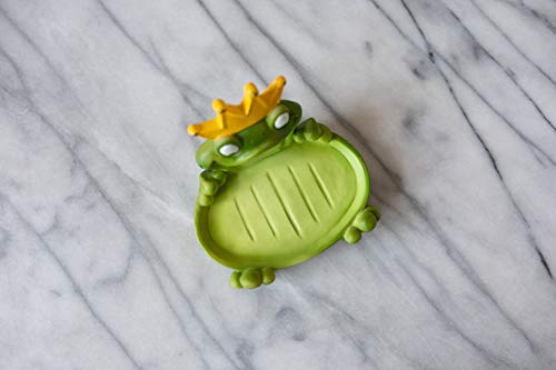 Borders Unlimited Frog Soap Dish Princess Camryn, Multi