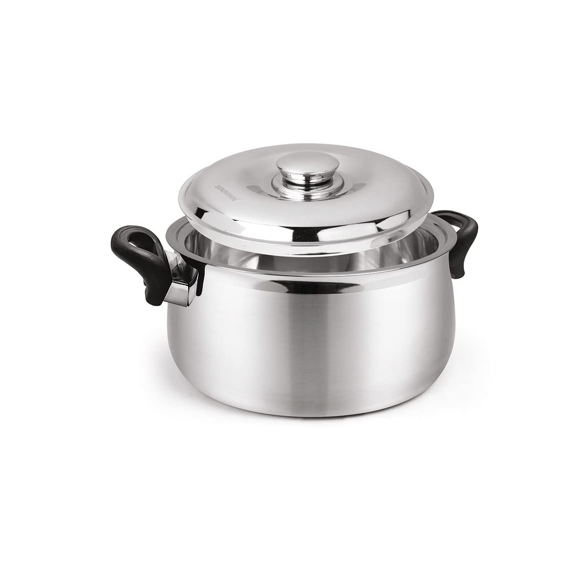 Signora Ware Hot Delight Casserole With Handles Belly Shape Insulated Stainless Steel,Insulated Thermal Serving Bowl,Elegant Hot