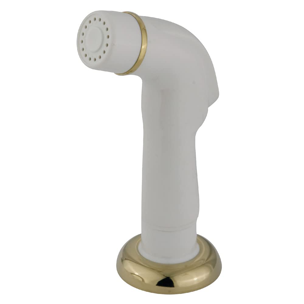 Kingston Brass KBS752SP Kitchen Faucet Sprayer with Hose  Polished Brass