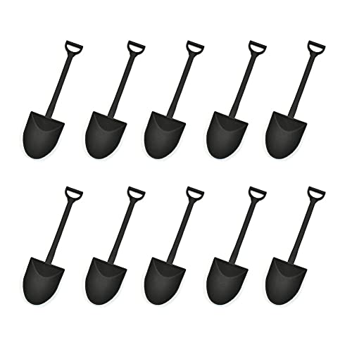 Aliotech 50Pcs Plastic Mini Ice Cream Dessert Spoon Shovels Pudding Yogurt Spoons For Family Or Party By Aliotech