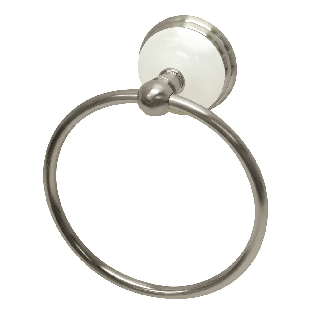 Kingston Brass BA1114SN Victorian Towel Ring  Brushed Nickel