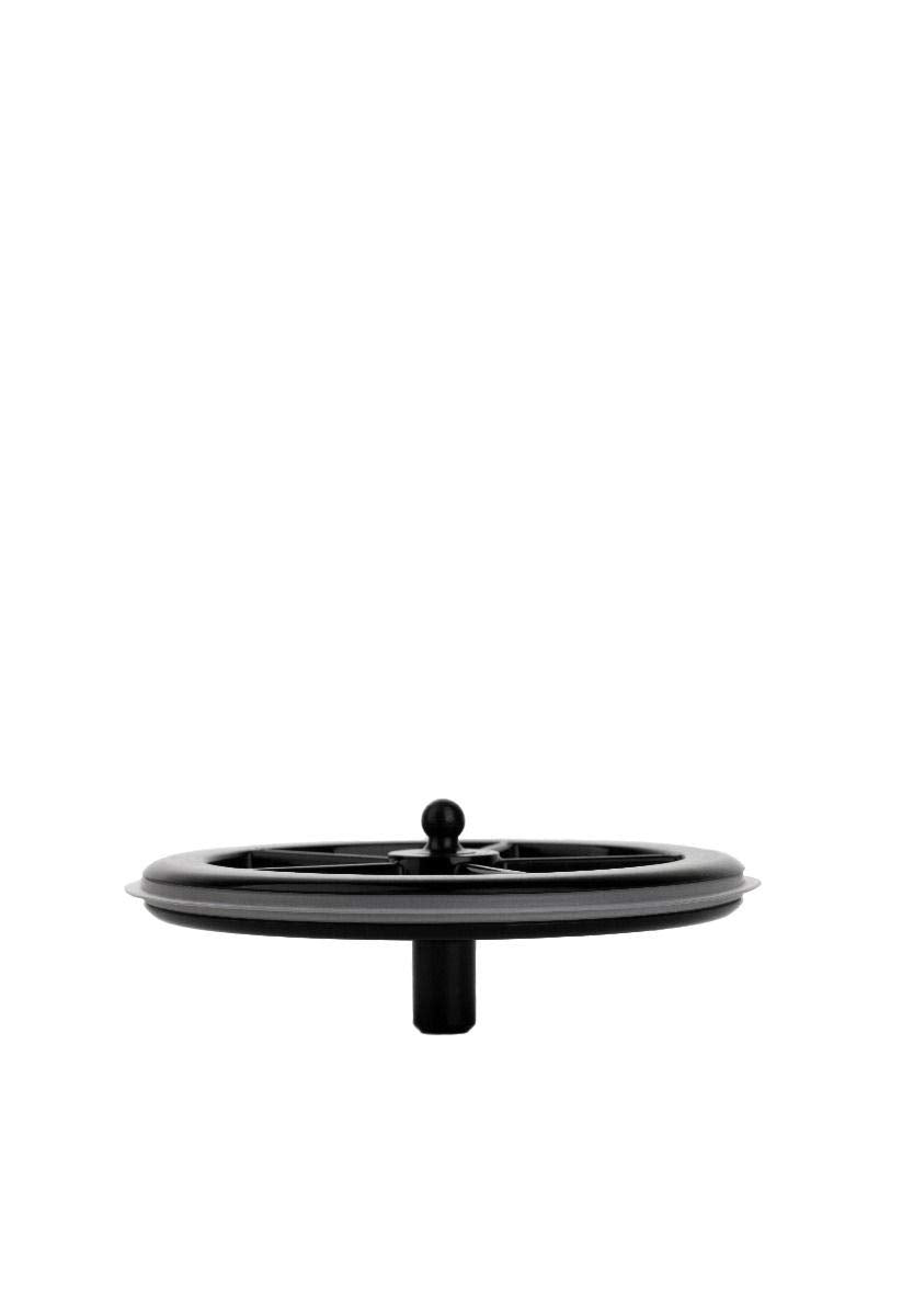 Bodum Spare Cross Plate Including Silicone Ring For Coffee Maker 4 Cup, 0.5 L, 17 Oz And 8 Cup, 1.0 L, 34 Oz, Black