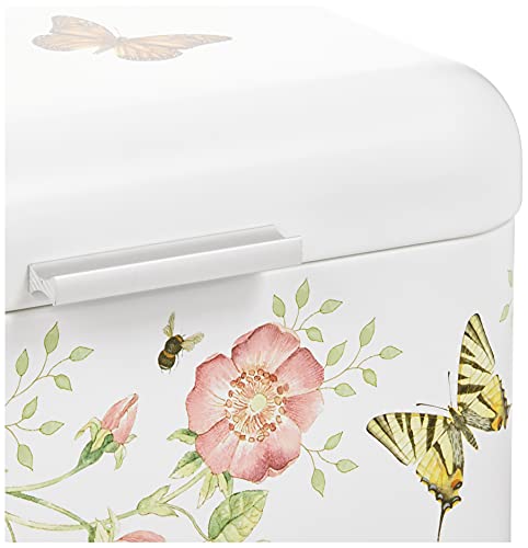 Lenox 892520 Butterfly Meadow Breadbox, 11.25'' L X 6.5'' W X 6.25'' H