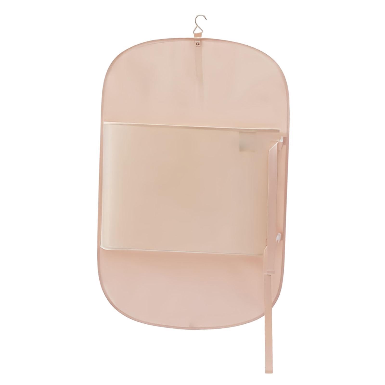 Trendynest Closet Clothes Press Board Organizer Accessory Hanging Clothes Storage Plate Pink
