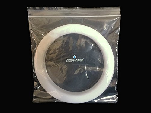 AquaNation Ceramic Porcelain Water Dispenser Plastic Crock Protection Ring  White