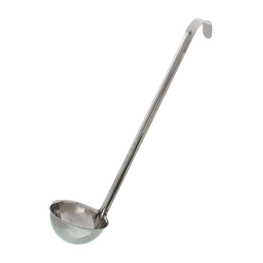 Update International (LOP60) 6 oz 1Piece Stainless Steel Ladle